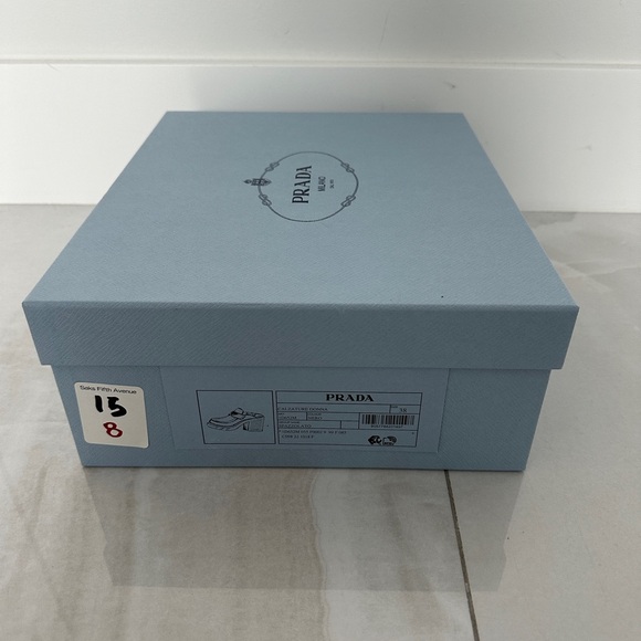 Prada Shoebox 2 New Logo Dust Bags with Logo Tissue Paper and Inserts - Picture 9 of 11